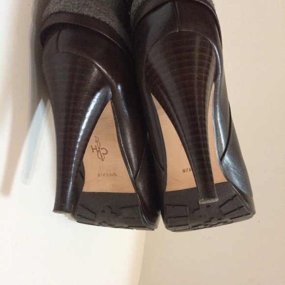 Cole Haan Air Kennedy Flannel & Leather Boots - Picture 7 of 9